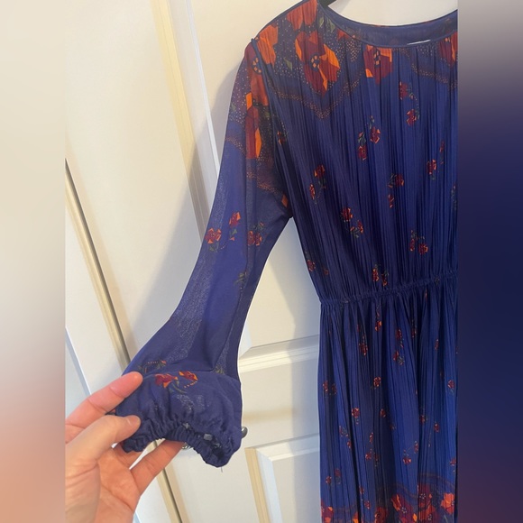 Vintage Hal Ferman Dress Beautiful Poppy Print - Picture 10 of 10